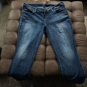 Silver Jeans Women's Slim Bootcut Leg in Blue Indigo 20/L31